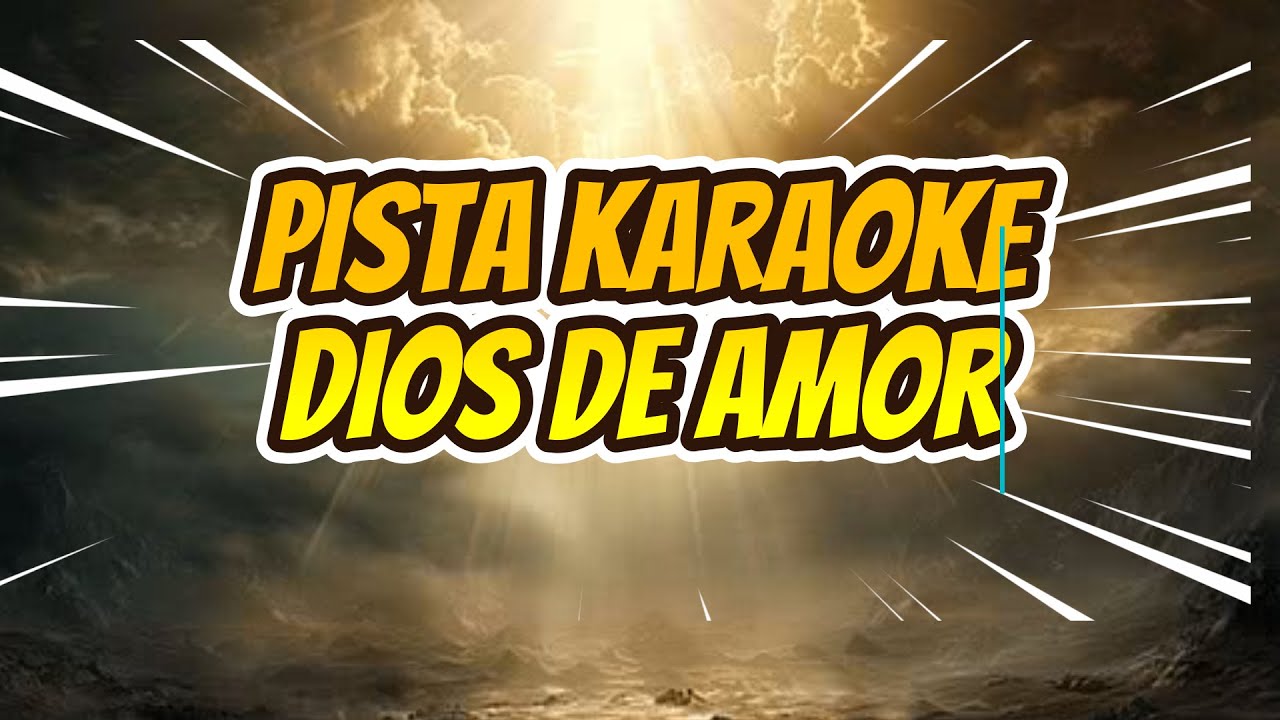 Pista Karaoke / Dios de Amor / Stalin Vega
