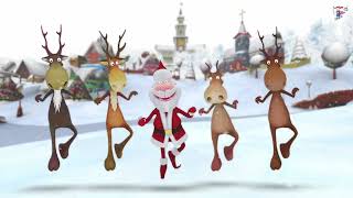 Video voorbeeld van "Tanzen um den Weihnachtsbaum Ladiadioh  - Lichterkinder Cartoons | Weihnachtslied | Kinderlied"