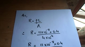 Physics II Second Year II Chapter 13 II Current Electricity II Exercise II Numerical Problem 13.4