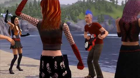The Sims 3: Meet Magnus, hot-headed rocker