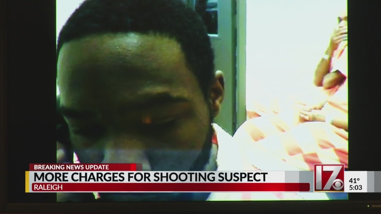 Suspects appear in court after Raleigh police shooting - YouTube