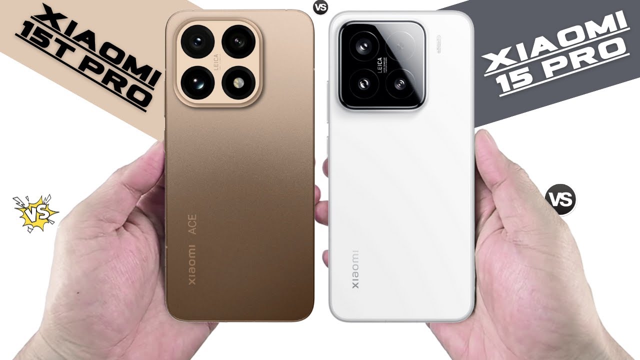 Xiaomi 15T Pro Vs Xiaomi 15 Pro - YouTube