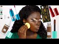 FULL FACE OF UOMA BEAUTY: Can I FINESSE these Pallettes?! | OHEMAA BONSU