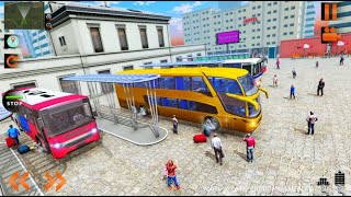 Heavy Coach Bus Simulator 2021:Offroad Driver Game - Android Gameplay screenshot 1