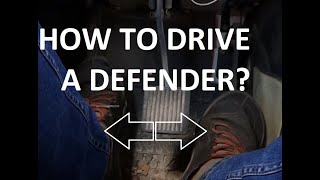 How do you drive a Defender? (Like a 911?)