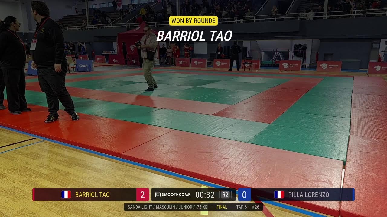 [Sanda Light – Tapis 1] Open de France Wushu (Toulon)