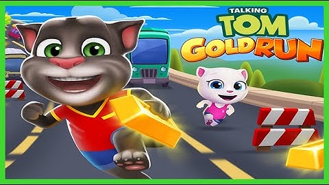 Talking Tom Gold Run Gameplay Walkthrough Part 1