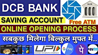 How to Open DCB bank Saving Account  Online||Online DCB bank account opening Full Process in Hindi?