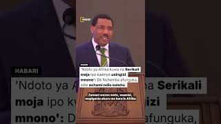 'Ndoto ya Afrika kuwa na Serikali moja ipo kwenye usingizi mnono': Dk Nchemba afunguka