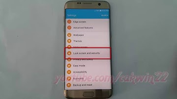 Samsung Galaxy S7 Edge : How to Enable or Disable Make passwords visible (Android Marshmallow)