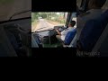 Expert Volvo Bus Driver Maneuvering Speed Breaker In Style Volvobuses 