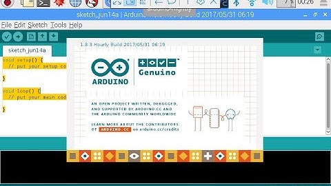 Install and run Arduino IDE on Raspberry Pi/Raspbian Jessie with PIXEL