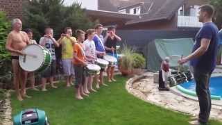 Cold Water Challenge 2014 - Tambourcorps \