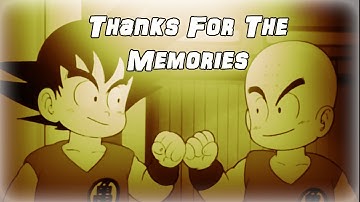 Goku and Krillin Tribute「AMV」- Thanks for The Memories (Kasum Remix) - Fall Out Boys