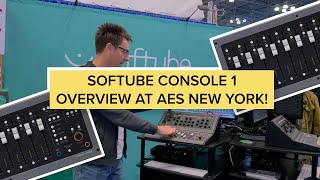 AES 2019: The New Softube Console 1 Fader overview and features