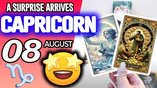 Capricorn ♑A SURPRISE ARRIVES 💖 horoscope for today AUGUST 8 2025 ♑ #capricorn tarot AUGUST