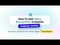 How to Add Voice Recognition in Bubble