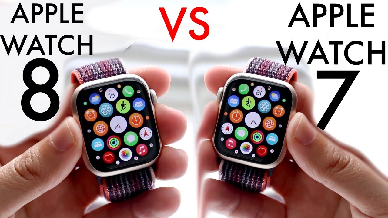 Apple Watch Series 8 Vs Apple Watch Series 7! (Comparison) (Review) -  YouTube