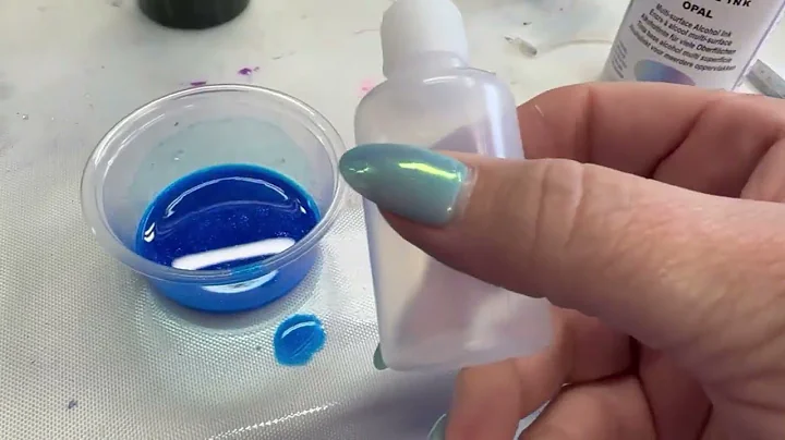 Coloring Piñata Opal Alcohol Ink - Will that work?