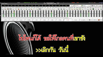 รักครึ่งทาง แวว มยุรา คาราโอเกะ cover