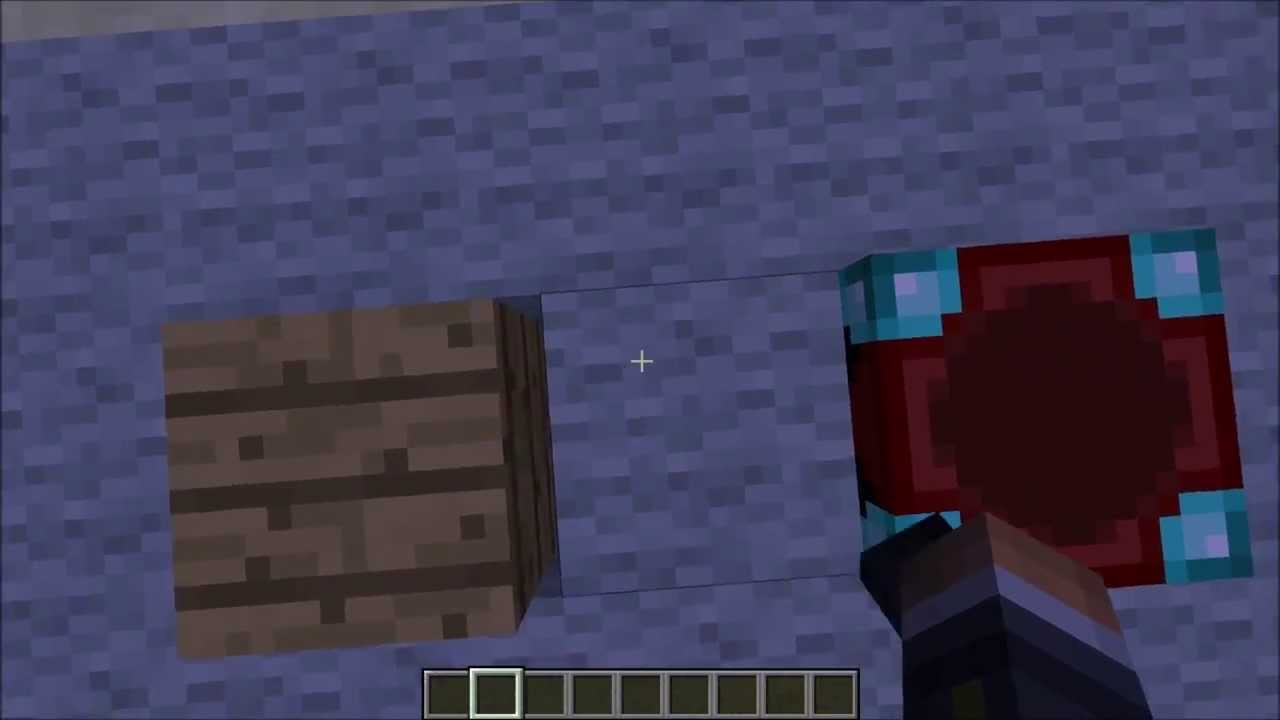 2 - Faire des demi-dalles de n'importe quel bloc 1.7 Minecraft - YouTube