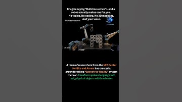 MIT Scientists Build a System That Lets You “Speak Objects Into Reality”