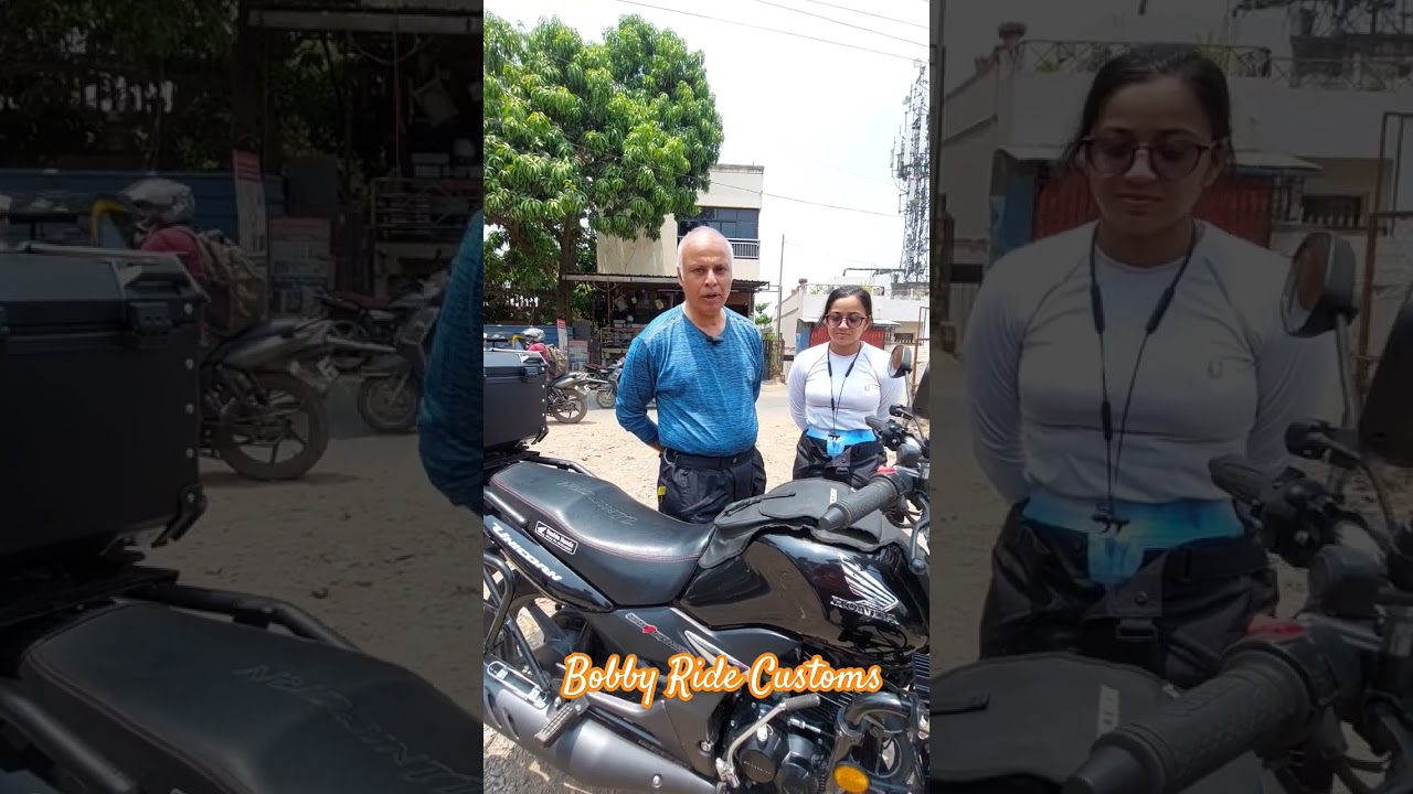 honda unicorn crash Guard, Saddle Stay, Top Rack with Top Box, lights,gopro mount Work Done