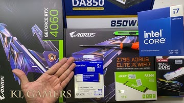 intel Core i7 14700F GIGABYTE Z790 AORUS ELITE X WIFI 7 DELTA DDR5 RTX4060 Gaming PC Build