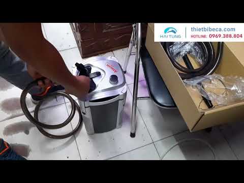Video Hướng dẫn lắp thùng lọc bể cá cảnh Atman DF1300 - youtube