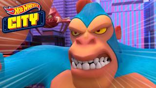 Giant Monsters Attack Hot Wheels City! 1 Hour