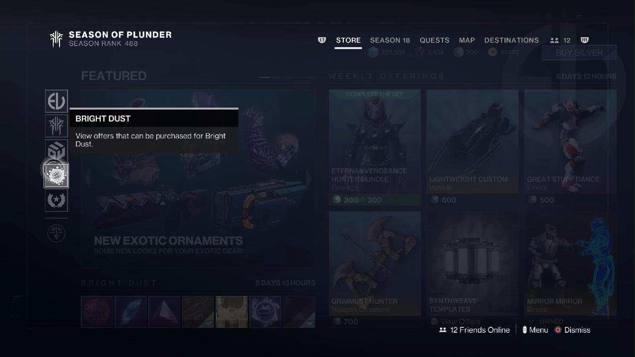 D2 Telesto buys an ornament for itself YouTube