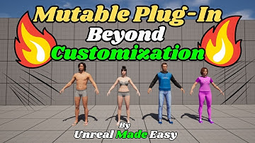Finally! Unlock Mutable Plugin for Gameplay—Not Just a Character Creator