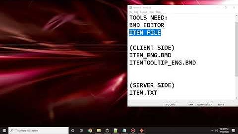 Add items in your Louis Emulator