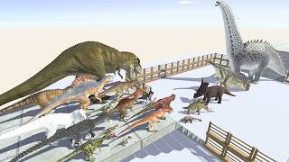 Predator Team vs Herbivore Team: Dinosaurs Showdown - Dinosaur Cinematic
