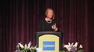 Jackie Dycke Norris '92 at SUNY Geneseo's Women in Leadership Conference