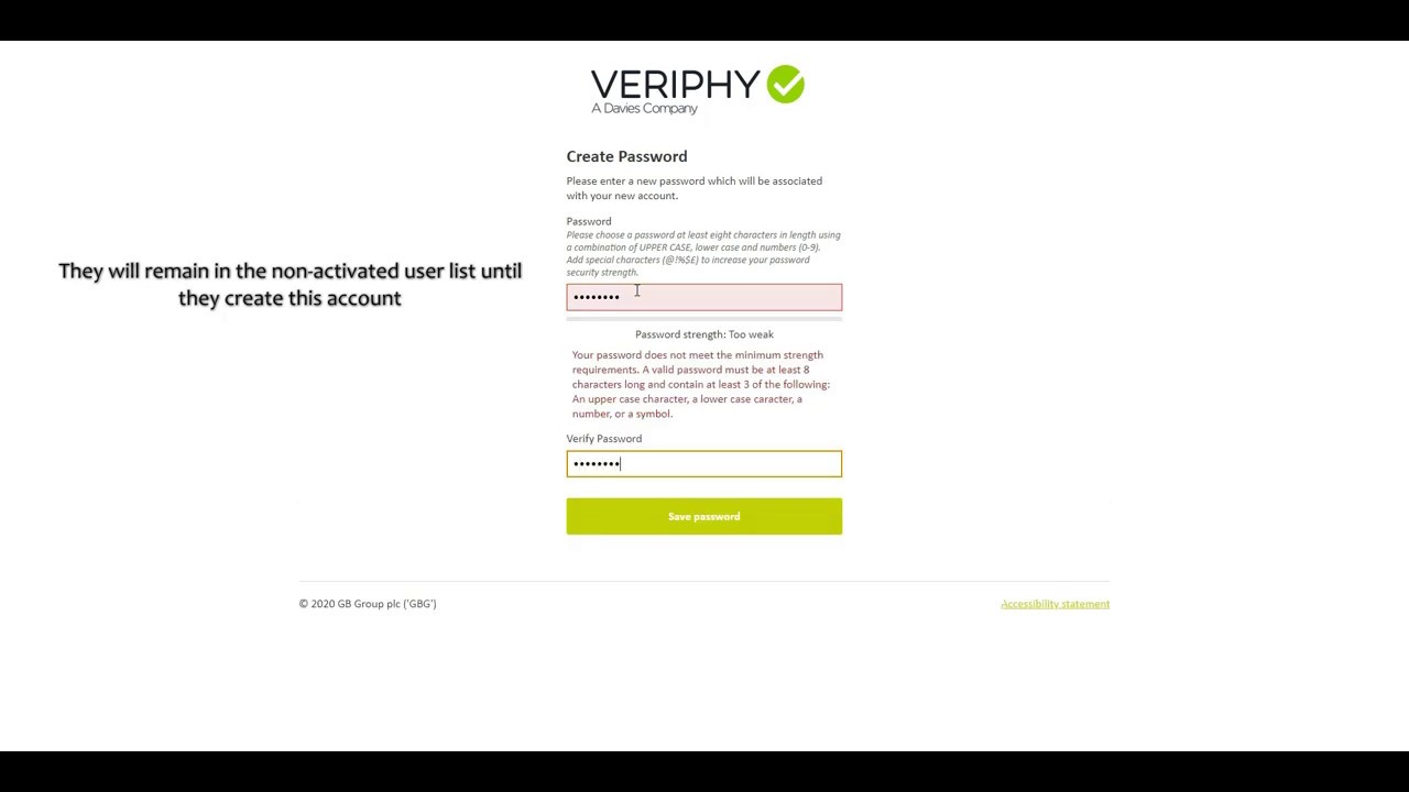 Veriphy - Online DBS System Demo