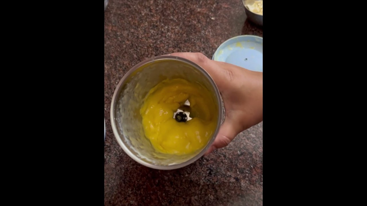 Market style mango shake 