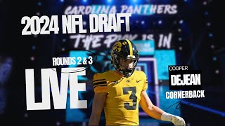 2024 NFL DRAFT ROUNDS 2 & 3 LIVE!