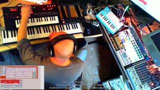 Sequencer Jam Berlin School to Berlin Club / Micro Brute/JD-Xi / BeatStep Pro / Lexicon MX200