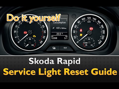 Skoda Rapid Service Indicator Reset Youtube