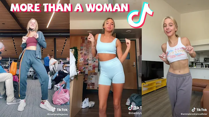 More Than A Woman TikTok Dance Challenge Compilation