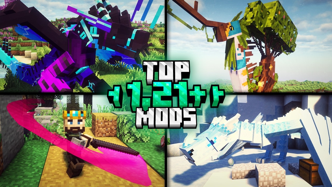 Топ-10 модов для Minecraft версии 1.21 и выше (Forge/Fabric/NeoForge)