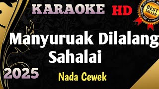 Manyuruak Di Lalang Salai || Karaoke Minang Nada Wanita HD