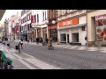 Видео город Теплице ( Чехия ) местный театр и Крупская улица