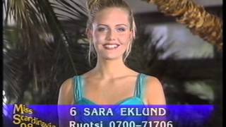 Miss Scandinavia 1998-Uimapukukierros