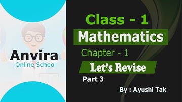 Class 1st | Mathematics | Chapter 1 Let