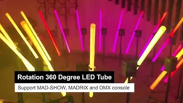 Madrix control CLEN DMX rotaing motor lighting effect