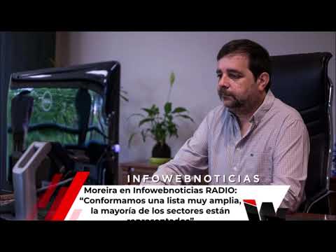 Fernando Moreira 25/08/21 - Entrevista de Adrián Cordara en Infowebnoticias RADIO