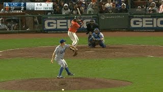 4/8/16: After Stripling's debut, Giants homer to win