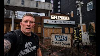 I Snuck In to YORKHILL Abandoned Hospital... SECURITY WAS EVERYWHERE!!!